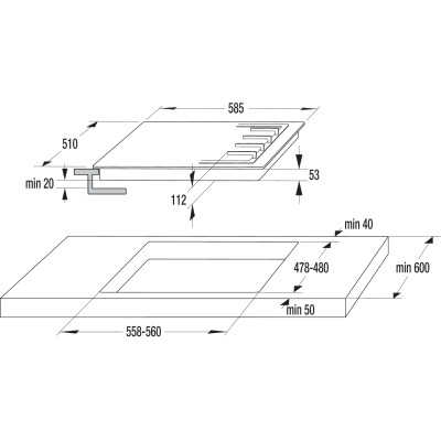 Газовая варочная поверхность Gorenje GTW 642 SYW (BG6IB-G0B) (6624102) Газовая варочная поверхность Gorenje GTW 642 SYW (BG6IB-G0B) (6624102)