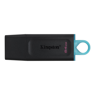 Флеш-накопичувач USB3.2 64GB Kingston DataTraveler Exodia Black/Teal (DTX/64GB)