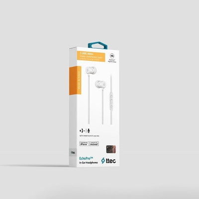 Гарнітура Ttec EchoPro Pearl White (2KM111B) Гарнітура Ttec EchoPro Pearl White (2KM111B)