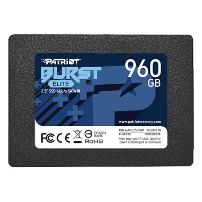 Накопитель SSD 960GB Patriot Burst Elite 2.5