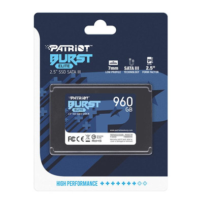 Накопитель SSD 960GB Patriot Burst Elite 2.5 Накопитель SSD 960GB Patriot Burst Elite 2.5