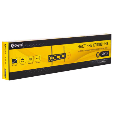 Кронштейн настенный X-Digital STEEL ST415 Black (6185118) Кронштейн настенный X-Digital STEEL ST415 Black (6185118)