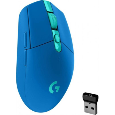 Мышь беспроводная Logitech G305 USB Blue (910-006014) Мышь беспроводная Logitech G305 USB Blue (910-006014)