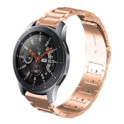 Ремінець BeWatch для Samsung Galaxy Watch 42 | Galaxy Watch 3 41mm стальний 20мм класичний Рожеве Золото (1110438) Ремінець BeWatch для Samsung Galaxy Watch 42 | Galaxy Watch 3 41mm стальний 20мм класичний Рожеве Золото (1110438)