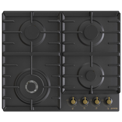 Газовая варочная поверхность Gorenje GW 642 CLB (BG6AB-G0B) (6658187)