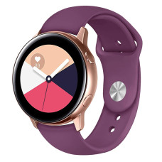 Ремешок BeWatch для Samsung Galaxy Watch Active | Active 2 силиконовый 20мм Фиолетовый (1010310)