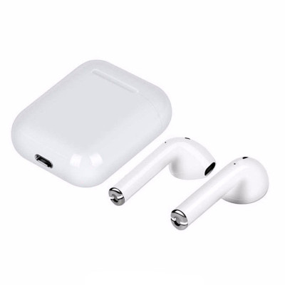 Беспроводные блютуз наушники i12 TWS с боксом для зарядки White (au044-hbr) Беспроводные блютуз наушники i12 TWS с боксом для зарядки White (au044-hbr)