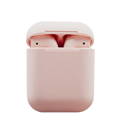 Беспроводные блютуз наушники i12 TWS с боксом для зарядки Pink (au174-hbr) Беспроводные блютуз наушники i12 TWS с боксом для зарядки Pink (au174-hbr)