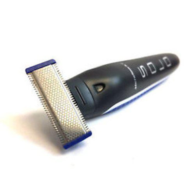 Триммер для бороды Micro Touch SOLO машинка для стрижки Black-Blue (kz004-hbr)