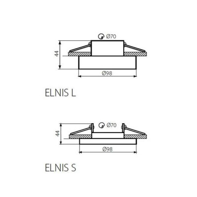 Точечный светильник Kanlux ELNIS Черный (Kan27803) Точечный светильник Kanlux ELNIS Черный (Kan27803)