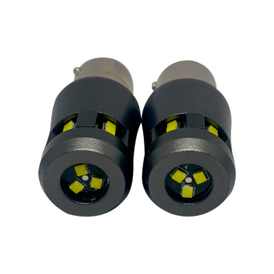 Светодиодные лампы поворота TORSSEN P21W(1156) Yellow 8W (Комплект 2шт)