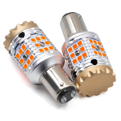 Світлодіодні лампи TORSSEN Pro P21W/5W (1157) white/amber Can Bus 21W/21W (Комплект 2шт) Світлодіодні лампи TORSSEN Pro P21W/5W (1157) white/amber Can Bus 21W/21W (Комплект 2шт)