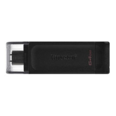 Флеш-накопитель USB3.2 64GB Type-C Kingston DataTraveler 70 Black (DT70/64GB)