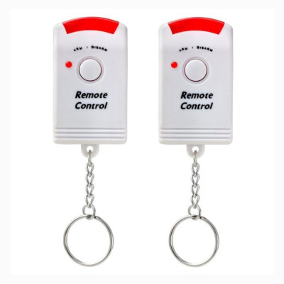 Автономна сенсорна сигналізація Remote Control 105/0944 з датчиком руху + 2 брелоки Біла Автономна сенсорна сигналізація Remote Control 105/0944 з датчиком руху + 2 брелоки Біла