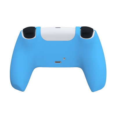 Захисний силіконовий чохол Dobe на контролер Dualsense PS5 для Sony PlayStation 5 Blue (UD569) Захисний силіконовий чохол Dobe на контролер Dualsense PS5 для Sony PlayStation 5 Blue (UD569)