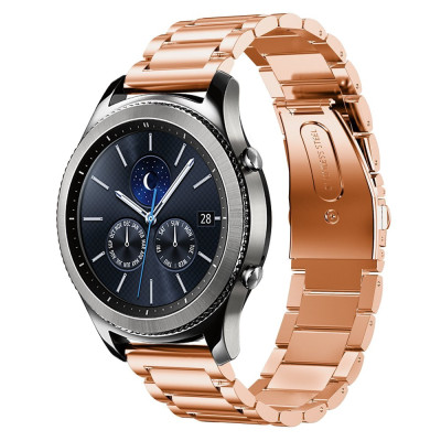 Браслет BeWatch для Amazfit Stratos | Pace | GTR 47mm | GTR 2 22мм стальной классический Rose Gold (1020438) Браслет BeWatch для Amazfit Stratos | Pace | GTR 47mm | GTR 2 22мм стальной классический Rose Gold (1020438)