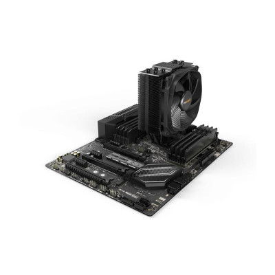 Кулер процесорний be quiet! Dark Rock Slim (BK024), Intel: 1150/1151/1155/1156/1200/1366/2011(-3) Square ILM/2066, AMD: FM1/FM2/FM2+/AM2/AM2+/AM3/AM3+/AM4 мм, 4-pin Кулер процесорний be quiet! Dark Rock Slim (BK024), Intel: 1150/1151/1155/1156/1200/1366/2011(-3) Square ILM/2066, AMD: FM1/FM2/FM2+/AM2/AM2+/AM3/AM3+/AM4 мм, 4-pin