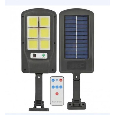 Вуличний ліхтар на стовп solar street light BL BK 120-6COB/7498/9896