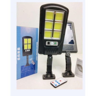 Вуличний ліхтар на стовп solar street light BL BK 120-6COB/7498/9896