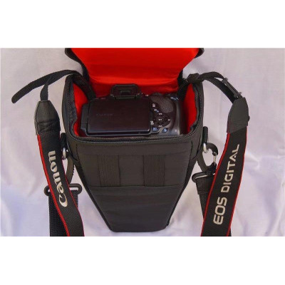 Сумка для фотоапарата Canon EOS універсальна Чорний з червоним (IBF035BR) Сумка для фотоапарата Canon EOS універсальна Чорний з червоним (IBF035BR)