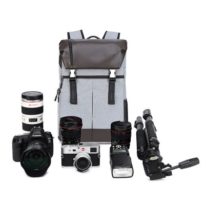 Фоторюкзак універсальний Canon EOS + дощовик Сірий (код: IBF047SK) Фоторюкзак універсальний Canon EOS + дощовик Сірий (код: IBF047SK)