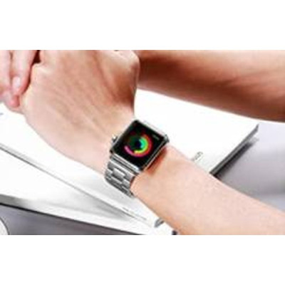 Браслет BeWatch для Apple Watch series 3 | 4 | 5 | 6 с шириной корпуса 38|40mm классический стальной Серебристый (1020405) Браслет BeWatch для Apple Watch series 3 | 4 | 5 | 6 с шириной корпуса 38|40mm классический стальной Серебристый (1020405)