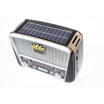Радиоприемник GOLON-RX 455 SOLAR USB+SD Серый Радиоприемник GOLON-RX 455 SOLAR USB+SD Серый