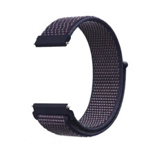 Ремешок BeWatch для Xiaomi Amazfit BIP| Lite | GTS | GTS 2 | GTR 42mm нейлоновый 20мм липучка Фиолетовый (1011389)