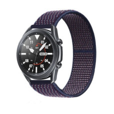 Ремешок BeWatch для Samsung Galaxy Watch 42| Galaxy Watch 3 41 | Active | Active2 нейлоновый 20мм липучка Фиолетовый (1011389)