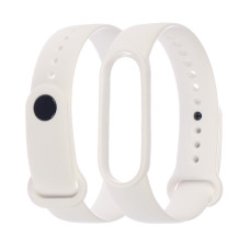 Ремешок силиконовый Anchor для Xiaomi Mi Band 4/ Band 3 Белый