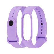 Ремешок силиконовый Anchor для Xiaomi Mi Band 5/ 6 Лавандовый