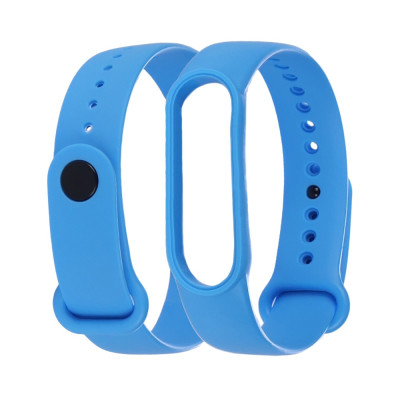 Ремінець силіконовий Anchor для Xiaomi Mi Band 5/6 Світло-блакитний