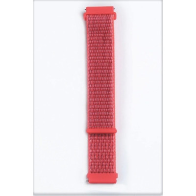 Ремешок BeWatch для Xiaomi Amazfit BIP| Lite | GTS | GTS 2 | GTR 42mm нейлоновый 20мм липучка Красный (1011384) Ремешок BeWatch для Xiaomi Amazfit BIP| Lite | GTS | GTS 2 | GTR 42mm нейлоновый 20мм липучка Красный (1011384)
