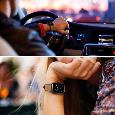 Ремешок BeWatch для Apple Watch series 3 | 4 | 5 | 6 с шириной корпуса 42|44mm Кожаный + Силикон Темно-Коричневый (1230103) Ремешок BeWatch для Apple Watch series 3 | 4 | 5 | 6 с шириной корпуса 42|44mm Кожаный + Силикон Темно-Коричневый (1230103)