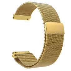 Ремешок BeWatch для Mobvoi TicWatch Pro 3 | Huawei Watch GT 2 46mm | GT 2 Pro миланская петля 22мм Золотистый (1020205) (1020228)