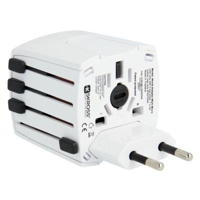 Адаптер Lifeventure European Travel Adaptor USB (1012-77132)