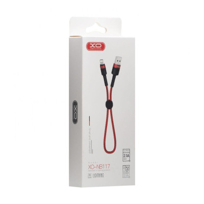 Кабель USB XO NB117 USB - Lightning Чорний Кабель USB XO NB117 USB - Lightning Чорний