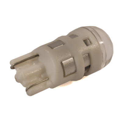 Светодиодная лампа AllLight T10  1 диод 1W Osram replica W2,1x9,5d WHITE 12V прозрачная