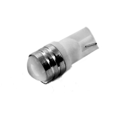 Светодиодная лампа AllLight T10  1 диод LAS 2W W2,1x9,5d 12V с линзой