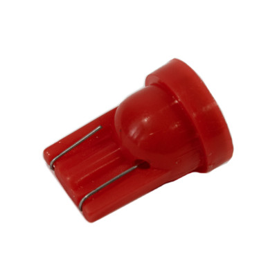 Світлодіодна лампа AllLight T10 1 діод 5050 W2,1x9,5d 12V 0,45w RED Світлодіодна лампа AllLight T10 1 діод 5050 W2,1x9,5d 12V 0,45w RED