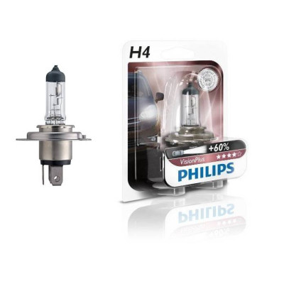 Автолампа PHILIPS 12342PRB1 H4 60/55W 12V P43t Premium Автолампа PHILIPS 12342PRB1 H4 60/55W 12V P43t Premium