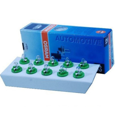 Автолампа ук. OSRAM 2722 2W 12V W2x4.6D 5X10FS Автолампа ук. OSRAM 2722 2W 12V W2x4.6D 5X10FS