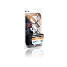 Автолампа ук. PHILIPS 12498B2 P21W 12V 21W BA15s