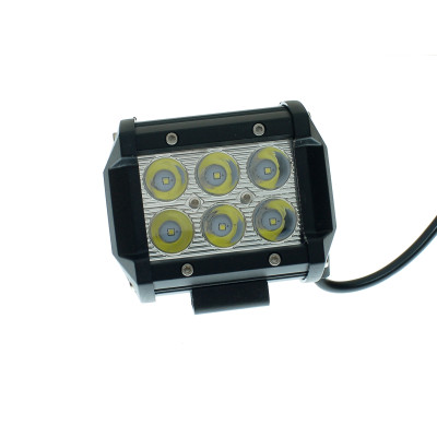 Світлодіодна фара AllLight C-18W 6chip CREE spot 9-30V нижнє кріплення Світлодіодна фара AllLight C-18W 6chip CREE spot 9-30V нижнє кріплення