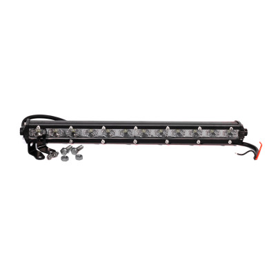 Светодиодная фара AllLight E-36W однорядная 12chip OSRAM 3535 spot 9-30V