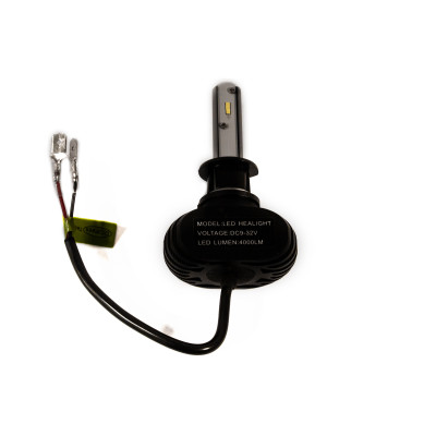Комплект LED ламп HeadLight S1 H3 6000K 4000lm с радиатором