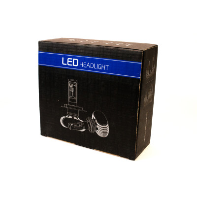 Комплект LED ламп HeadLight S1 H3 6000K 4000lm с радиатором