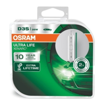 Автолампа ксенон OSRAM 66340 UltraLife Xenarc D3S 85V 35W PK32d-5 HardDuopet Автолампа ксенон OSRAM 66340 UltraLife Xenarc D3S 85V 35W PK32d-5 HardDuopet