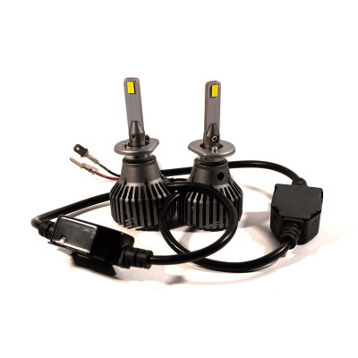 Комплект LED ламп HeadLight F1X H1 (P14,5s) 52W 12V 8400Lm с активным охлаждением (увеличенная светоотдача)