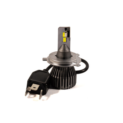 Комплект LED ламп HeadLight F1X H4 (P43t) 52W 12V 8400Lm з активним охолодженням (збільшена світловіддача)